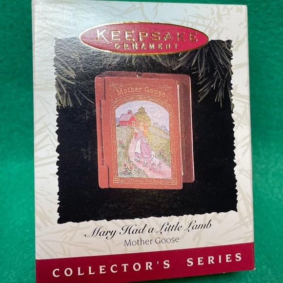 Mother Goose Nursery Rhymes Book Hallmark Ornament - Picture 3 of 7